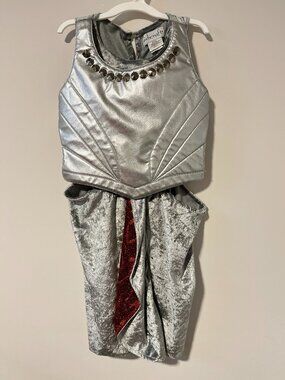 Wishcraft Gladiator Costume Dress Girls 10 Chasing Fireflies Greek Ren Faire